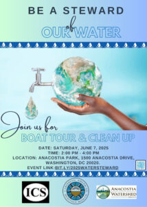 Water Steward Boat Tour & Cleanup Saturday, June 7, 2025 - Nandi Walcott